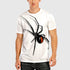 3D Graphic Printed Short Sleeve Shirts Spider
